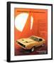 1972 Mustang Make It Beautiful-null-Framed Art Print