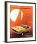 1972 Mustang Make It Beautiful-null-Framed Art Print