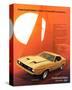 1972 Mustang Make It Beautiful-null-Stretched Canvas