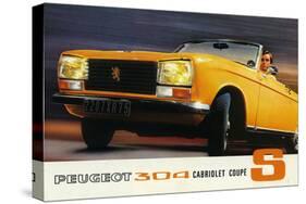 1972 Peugeot 304 Cabriolet S sales brochure-null-Stretched Canvas