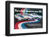 1972 Pinto Maverick Mustang-null-Framed Art Print