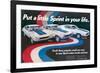 1972 Pinto Maverick Mustang-null-Framed Art Print