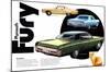 1972 Plymouth Fury III II & I-null-Mounted Art Print