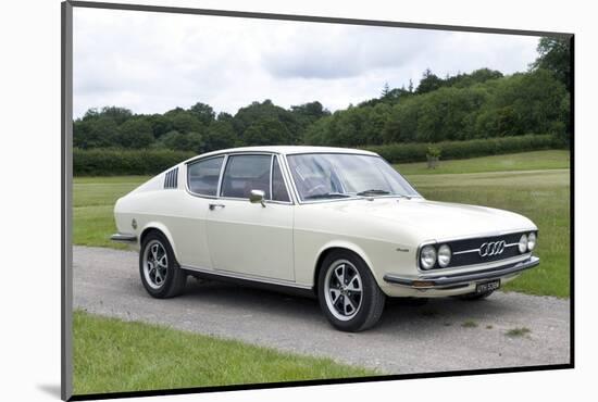 1973 Audi 100 Coupe S-null-Mounted Photographic Print