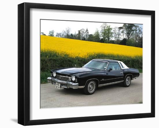 1973 Chevrolet Monte Carlo Landau-null-Framed Photographic Print