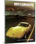 1973 Corvette - to See the Usa-null-Mounted Art Print
