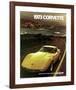 1973 Corvette - to See the Usa-null-Framed Art Print