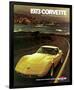 1973 Corvette - to See the Usa-null-Framed Art Print