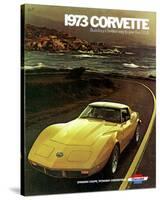 1973 Corvette - to See the Usa-null-Stretched Canvas