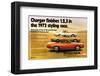 1973 Dodge Charger Rallye-null-Framed Art Print