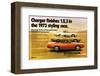 1973 Dodge Charger Rallye-null-Framed Art Print