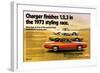 1973 Dodge Charger Rallye-null-Framed Art Print