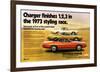 1973 Dodge Charger Rallye-null-Framed Art Print