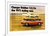 1973 Dodge Charger Rallye-null-Framed Art Print