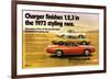 1973 Dodge Charger Rallye-null-Framed Art Print