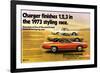 1973 Dodge Charger Stylingrace-null-Framed Art Print