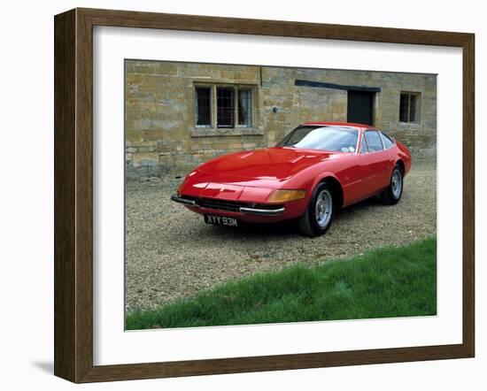 1973 Ferrari Daytona 365 GTB-null-Framed Photographic Print