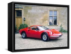 1973 Ferrari Dino 246 Gt-null-Framed Stretched Canvas