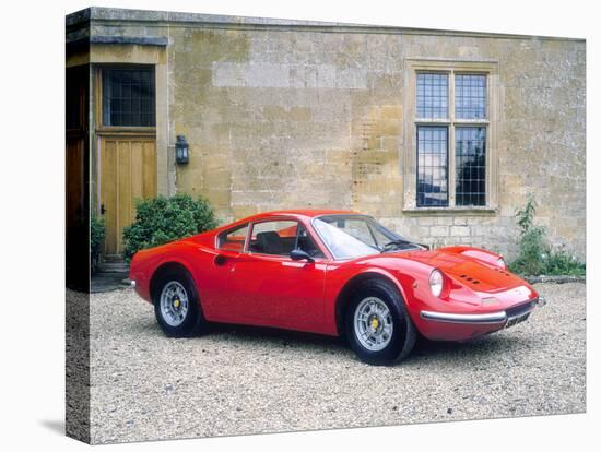 1973 Ferrari Dino 246 Gt-null-Stretched Canvas