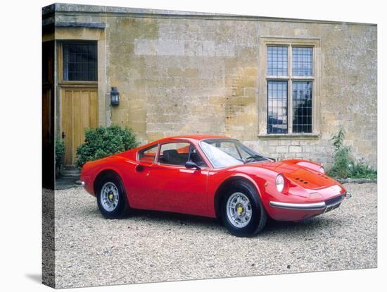 1973 Ferrari Dino 246 Gt-null-Stretched Canvas