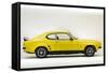 1973 Ford Capri RS 3100-null-Framed Stretched Canvas