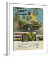 1973 Mustang the Way It Looks-null-Framed Art Print