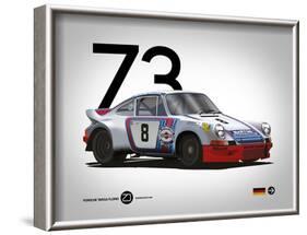 1973 Porsche Targa Florio-NaxArt-Framed Art Print