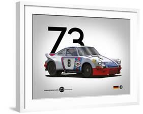 1973 Porsche Targa Florio-NaxArt-Framed Art Print