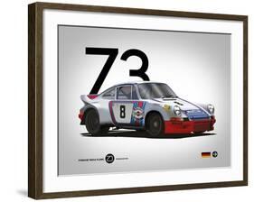 1973 Porsche Targa Florio-NaxArt-Framed Art Print