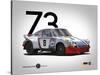 1973 Porsche Targa Florio-NaxArt-Stretched Canvas