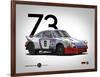 1973 Porsche Targa Florio-NaxArt-Framed Art Print