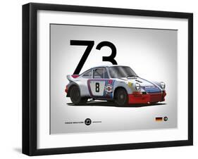 1973 Porsche Targa Florio-NaxArt-Framed Art Print
