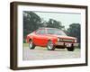 1974 AMC Hornet. Man with the Golden Gun stunt car-null-Framed Photographic Print