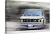1974 BMW 2002 Turbo Watercolor-NaxArt-Stretched Canvas