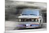 1974 BMW 2002 Turbo Watercolor-NaxArt-Mounted Premium Giclee Print