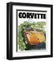 1974 GM Corvette- a Better Way-null-Framed Art Print