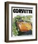 1974 GM Corvette- a Better Way-null-Framed Art Print