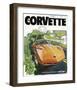 1974 GM Corvette- a Better Way-null-Framed Art Print