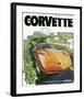 1974 GM Corvette- a Better Way-null-Framed Art Print