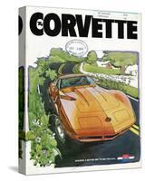 1974 GM Corvette- a Better Way-null-Stretched Canvas