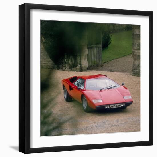 1974 Lamborghini Countach-null-Framed Photographic Print