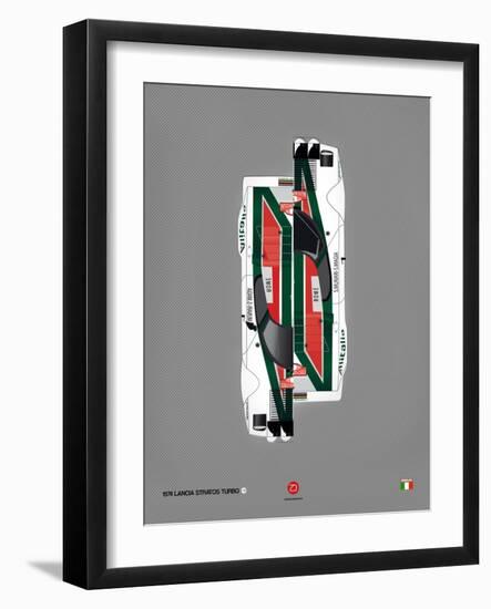 1974 Lancia Stratos-NaxArt-Framed Art Print