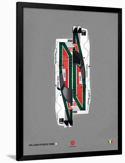 1974 Lancia Stratos-NaxArt-Framed Art Print