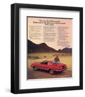 1974 Mustang II Best News-null-Framed Art Print