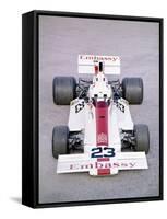 1975 Embassy Hill GH2 Formula 1 Racing Car-null-Framed Stretched Canvas