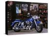 1975 Harley Davidson FLH-null-Stretched Canvas