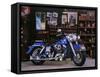 1975 Harley Davidson FLH-null-Framed Stretched Canvas