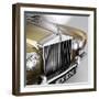 1975 Rolls Royce Corniche convertible-null-Framed Photographic Print