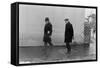 1975: View of Two Unidentified Members of Photographer Gjon Mili's Family, Romania-Gjon Mili-Framed Stretched Canvas