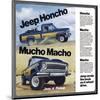 1976 Jeep Honcho - Mucho Macho-null-Mounted Art Print